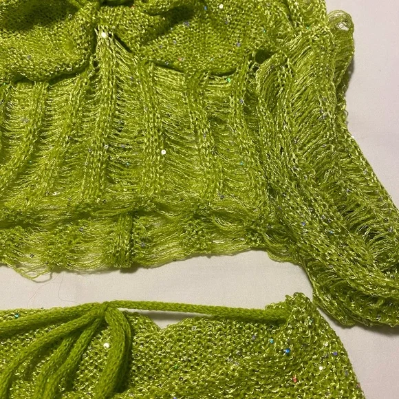 Matching knit sequence set - Picture 3 of 7